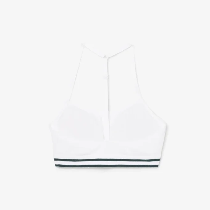 Gerippter Baumwoll-Bralette Gerippter Baumwoll-Bralette