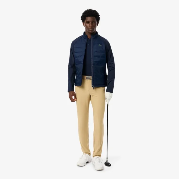 Gesteppte Golfjacke mit Stehkragen für Herren Gesteppte Golfjacke mit Stehkragen für Herren
