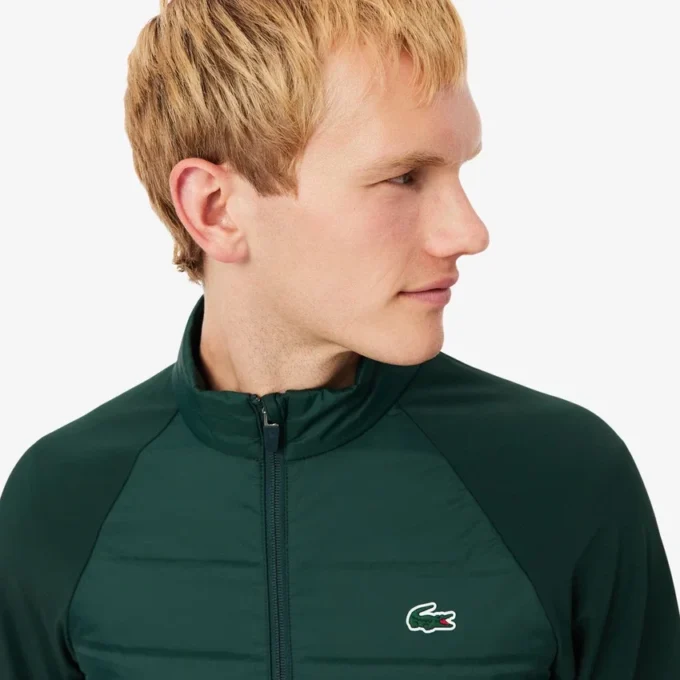Gesteppte Golfjacke mit Stehkragen für Herren Gesteppte Golfjacke mit Stehkragen für Herren