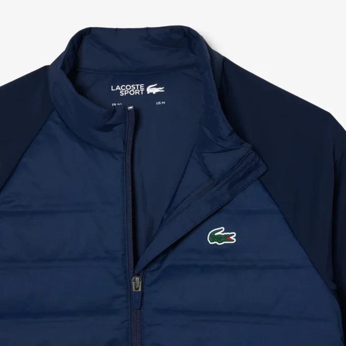 Gesteppte Golfjacke mit Stehkragen für Herren Gesteppte Golfjacke mit Stehkragen für Herren