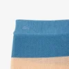 Gestreifte Mesh-Strick-Shorts Gestreifte Mesh-Strick-Shorts