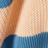 Gestreifte Mesh-Strick-Shorts Gestreifte Mesh-Strick-Shorts