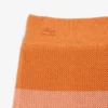 Gestreifte Mesh-Strick-Shorts Gestreifte Mesh-Strick-Shorts