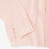 Gestreifte Seersucker-Jacke Gestreifte Seersucker-Jacke
