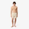Gestreifte, strukturierte Retroshorts in mittlerer Länge für Herren Gestreifte, strukturierte Retroshorts in mittlerer Länge für Herren