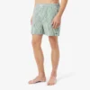 Gestreifte, strukturierte Retroshorts in mittlerer Länge für Herren Gestreifte, strukturierte Retroshorts in mittlerer Länge für Herren