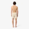 Gestreifte, strukturierte Retroshorts in mittlerer Länge für Herren Gestreifte, strukturierte Retroshorts in mittlerer Länge für Herren