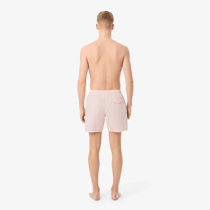 Gestreifte, strukturierte Retroshorts in mittlerer Länge für Herren Gestreifte, strukturierte Retroshorts in mittlerer Länge für Herren