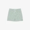Gestreifte, strukturierte Retroshorts in mittlerer Länge für Herren Gestreifte, strukturierte Retroshorts in mittlerer Länge für Herren