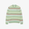 Gestreifter Alpaka-Wollpullover für Herren Gestreifter Alpaka-Wollpullover für Herren