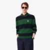 Gestreifter Baumwoll-Jersey-Pullover für Herren Gestreifter Baumwoll-Jersey-Pullover für Herren