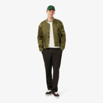 Gestreifter Baumwoll-Jersey-Pullover für Herren