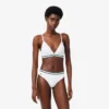 Gestreifter Baumwoll-Triangel-Bralette Gestreifter Baumwoll-Triangel-Bralette