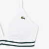 Gestreifter Baumwoll-Triangel-Bralette Gestreifter Baumwoll-Triangel-Bralette