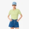 Gestreifter Pullover mit Zopfmuster und Poloshirt-Kragen Gestreifter Pullover mit Zopfmuster und Poloshirt-Kragen