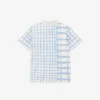 Gestreiftes Piqué-Tennis-Poloshirt für Jungen Gestreiftes Piqué-Tennis-Poloshirt für Jungen