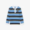 Gestreiftes Rugby-Poloshirt Gestreiftes Rugby-Poloshirt