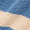 Gestreiftes T-Shirt aus Mesh-Strick
