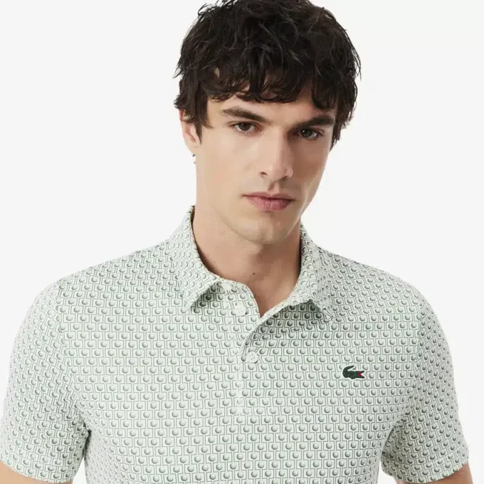 Golf-Poloshirt mit Regular Fit und Aufdruck Golf-Poloshirt mit Regular Fit und Aufdruck
