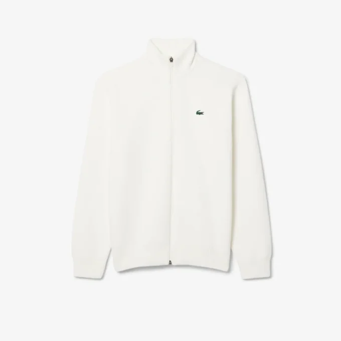 Golfpullover für Herren aus geripptem Strick mit Reißverschluss Golfpullover für Herren aus geripptem Strick mit Reißverschluss