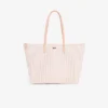 Große gestreifte L.12.12 Concept-Tasche Große gestreifte L.12.12 Concept-Tasche