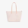 Große gestreifte L.12.12 Concept-Tasche Große gestreifte L.12.12 Concept-Tasche