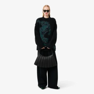 Große Lenglen-Ledertasche