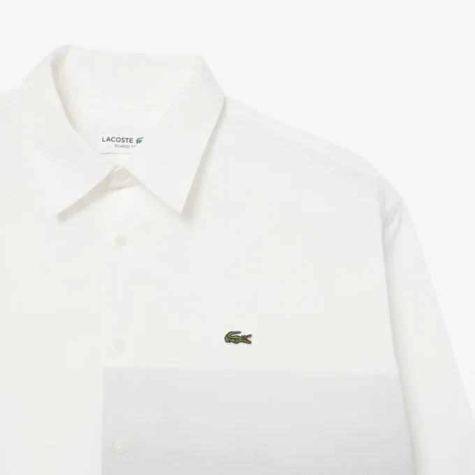 Hemd aus bedrucktem Baumwolltwill in Relaxed Fit Hemd aus bedrucktem Baumwolltwill in Relaxed Fit