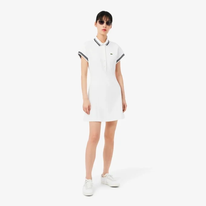 Hergestellt in Frankreich Polo-Shirt-Kleid Hergestellt in Frankreich Polo-Shirt-Kleid