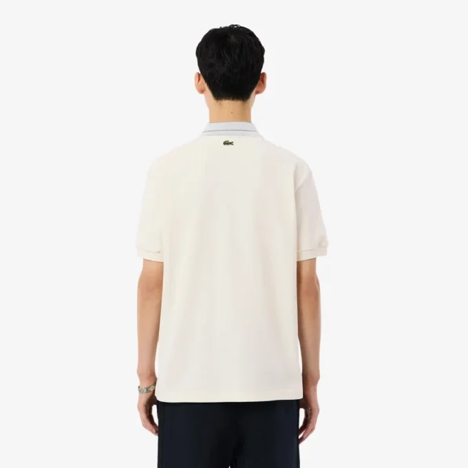 Hergestellt in Frankreich Poloshirt mit klassischer Passform und Emblem Hergestellt in Frankreich Poloshirt mit klassischer Passform und Emblem