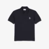 Hergestellt in Frankreich Poloshirt mit klassischer Passform und Emblem Hergestellt in Frankreich Poloshirt mit klassischer Passform und Emblem