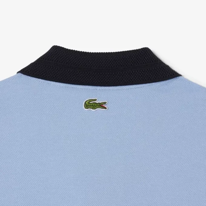 Hergestellt in Frankreich Poloshirt mit klassischer Passform und Emblem Hergestellt in Frankreich Poloshirt mit klassischer Passform und Emblem