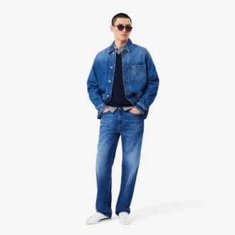Herren-5-Pocket-Jeans in geradem Schnitt, Indigo Herren-5-Pocket-Jeans in geradem Schnitt, Indigo