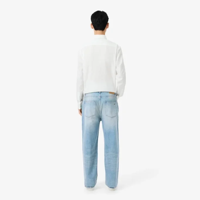 Herren-5-Pocket-Jeans in geradem Schnitt, Indigo Herren-5-Pocket-Jeans in geradem Schnitt, Indigo