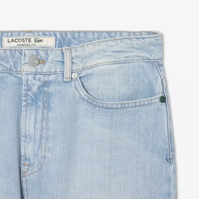 Herren-5-Pocket-Jeans in geradem Schnitt, Indigo Herren-5-Pocket-Jeans in geradem Schnitt, Indigo