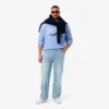 Herren-5-Pocket-Jeans in geradem Schnitt, Indigo Herren-5-Pocket-Jeans in geradem Schnitt, Indigo
