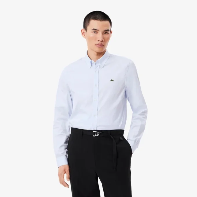 Herren-Baumwollhemd in Slim Fit Herren-Baumwollhemd in Slim Fit