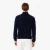 Herren-Baumwollpullover mit Reißverschluss und hohem Kragen Herren-Baumwollpullover mit Reißverschluss und hohem Kragen
