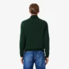 Herren-Baumwollpullover mit Reißverschluss und hohem Kragen Herren-Baumwollpullover mit Reißverschluss und hohem Kragen