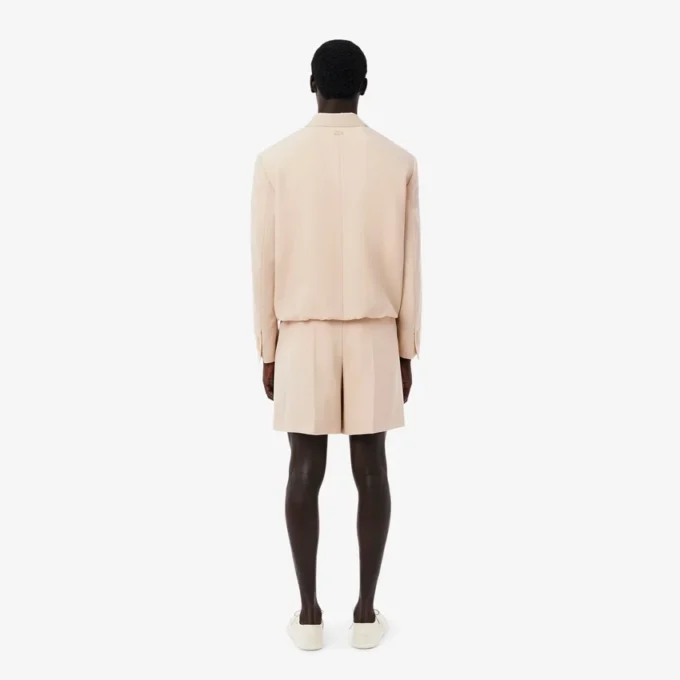 Herren-Bermudashorts aus Wolle im Runway-Stil Herren-Bermudashorts aus Wolle im Runway-Stil