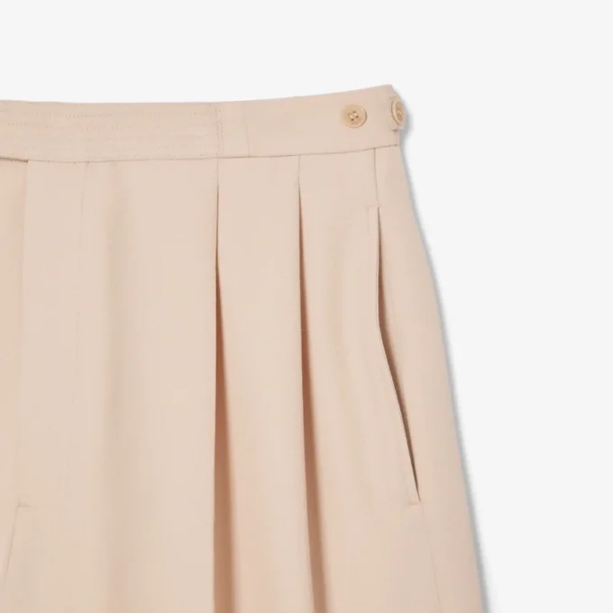 Herren-Bermudashorts aus Wolle im Runway-Stil Herren-Bermudashorts aus Wolle im Runway-Stil