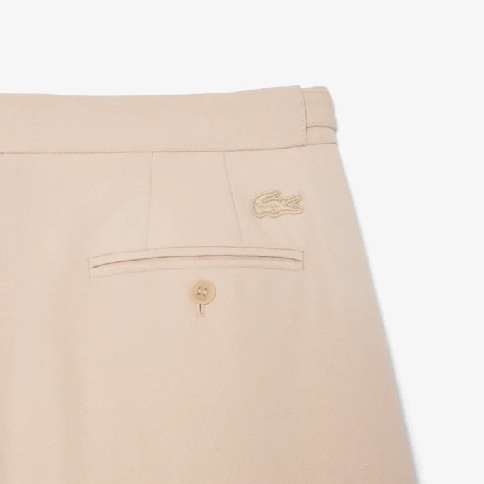 Herren-Bermudashorts aus Wolle im Runway-Stil Herren-Bermudashorts aus Wolle im Runway-Stil