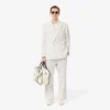 Herren-Blazer mit doppelter Knopfleiste und gesticktem Heritage-Emblem Herren-Blazer mit doppelter Knopfleiste und gesticktem Heritage-Emblem