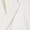 Herren-Blazer mit doppelter Knopfleiste und gesticktem Heritage-Emblem Herren-Blazer mit doppelter Knopfleiste und gesticktem Heritage-Emblem