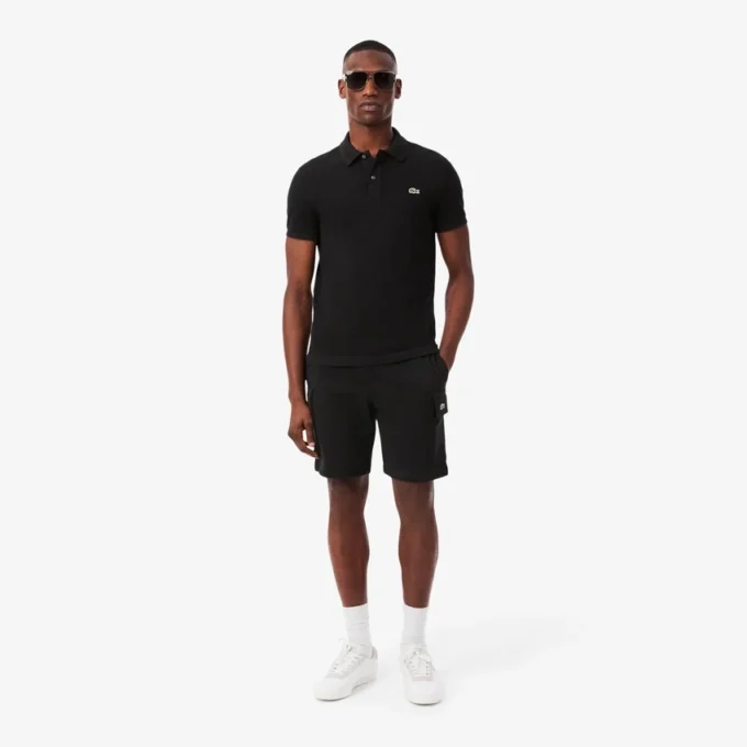 Herren-Cargo-Shorts aus Baumwollfleece Herren-Cargo-Shorts aus Baumwollfleece