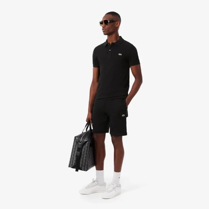 Herren-Cargo-Shorts aus Baumwollfleece Herren-Cargo-Shorts aus Baumwollfleece