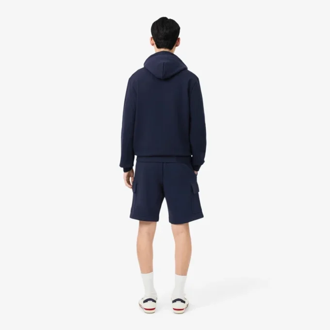 Herren-Cargo-Shorts aus Baumwollfleece Herren-Cargo-Shorts aus Baumwollfleece