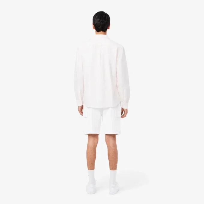 Herren-Cargo-Shorts aus Baumwollfleece Herren-Cargo-Shorts aus Baumwollfleece