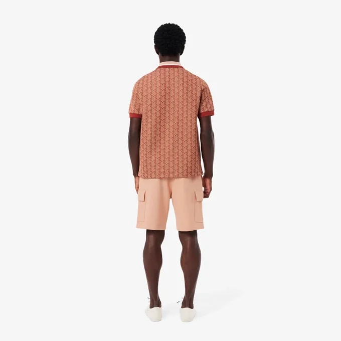 Herren-Cargo-Shorts aus Baumwollfleece Herren-Cargo-Shorts aus Baumwollfleece