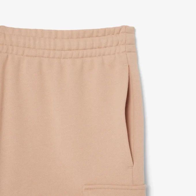 Herren-Cargo-Shorts aus Baumwollfleece Herren-Cargo-Shorts aus Baumwollfleece